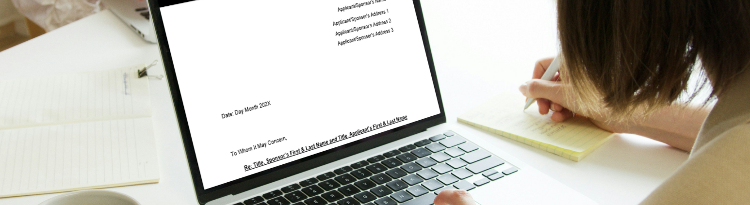 UK Spouse & Partner Visa Letter Templates